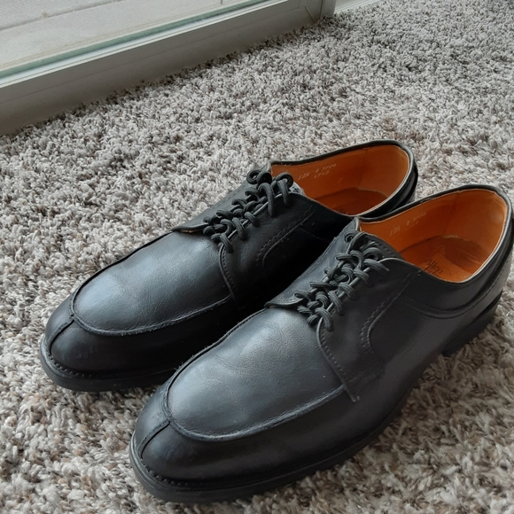 Allen Edmonds Stockbridge 12.5 Black Split Toe - Picture 3 of 6